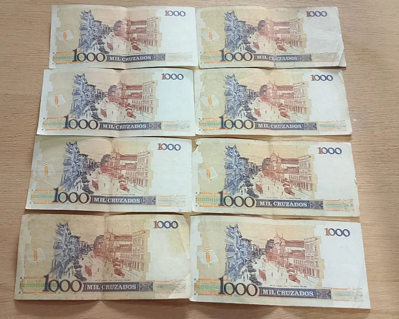 Lote de cédulas antigas, Cruzados/Cruzeiros. - Foto 4