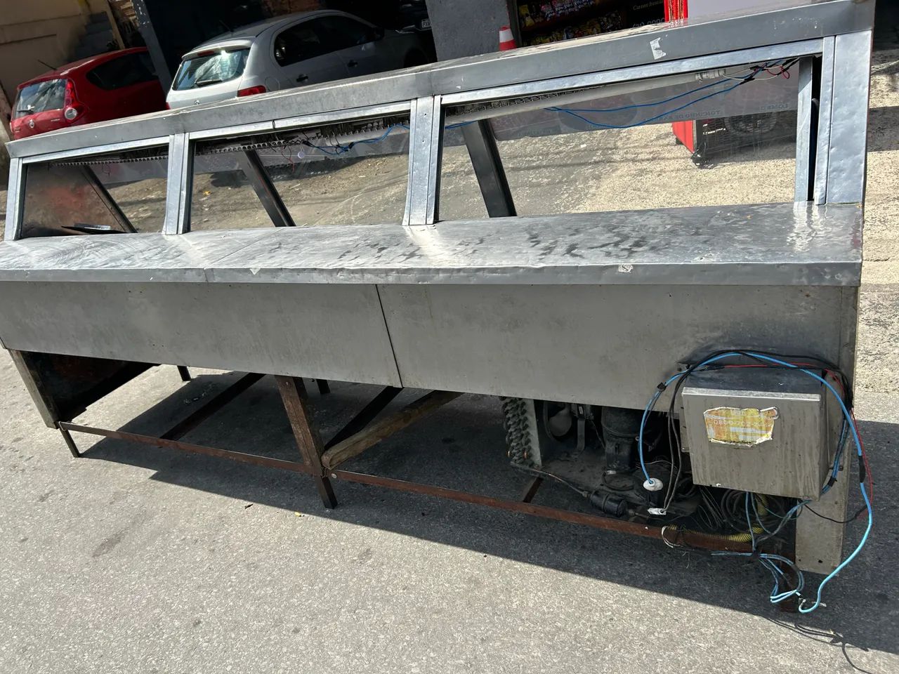 Balcão de açougue 3metros 