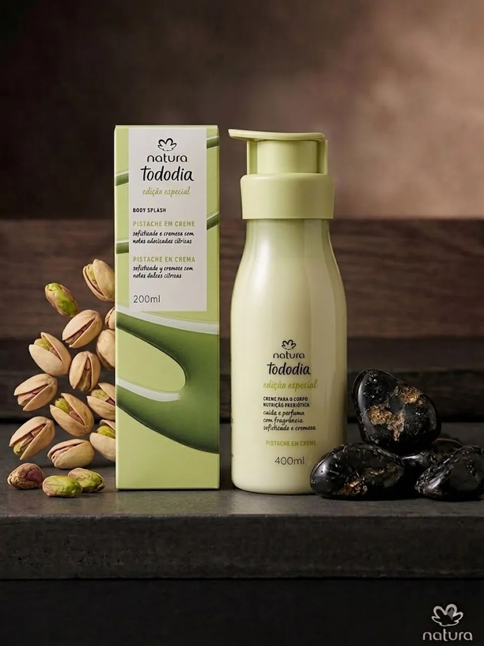 Kit todo dia pistache natura 