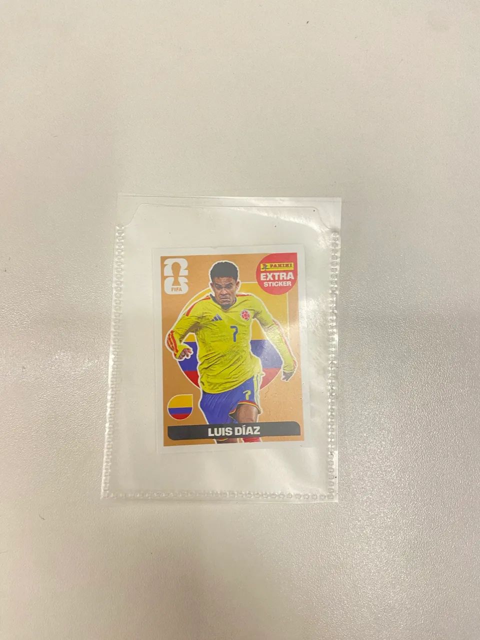 Luís Díaz figurinha Extra Sticker Bronze - copa 2026