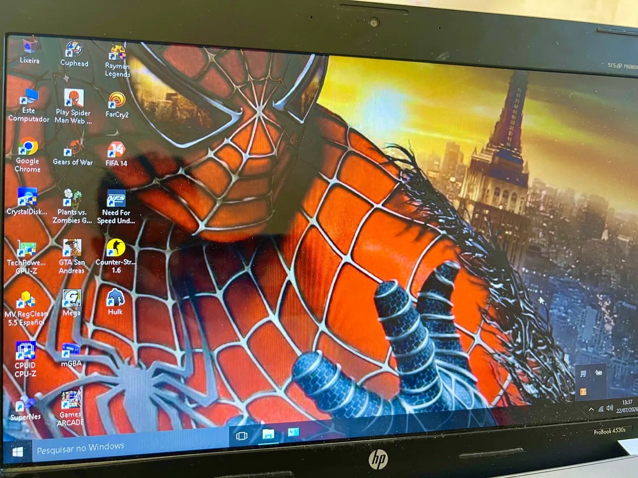 Notebook hp semi gamer