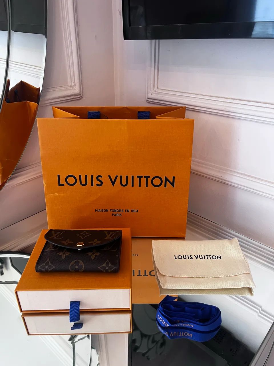 Carteira Louis Vuitton pequena  - Foto 5