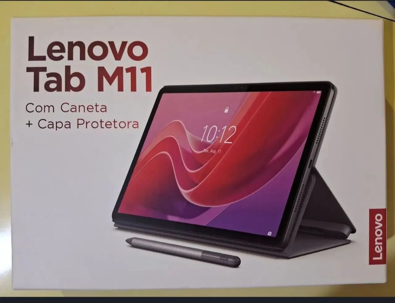 PTablet Lenovo TAB M11 c/ caneta e capa Octa-Core 4GB RAM 128 wi-fi Android 14"FHD - Foto 2