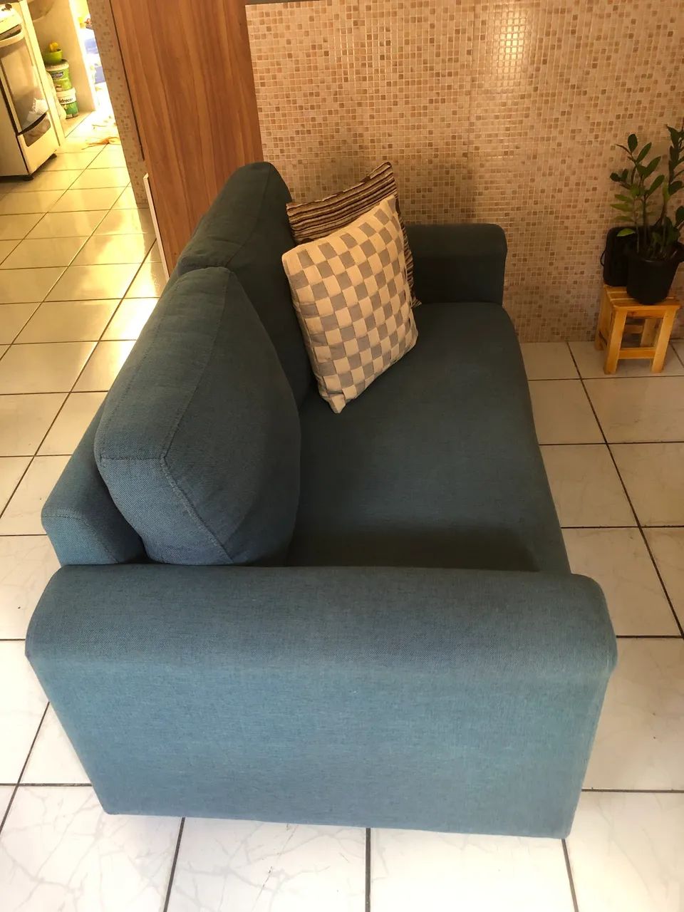 Sofá Tok Stok semi novo 
