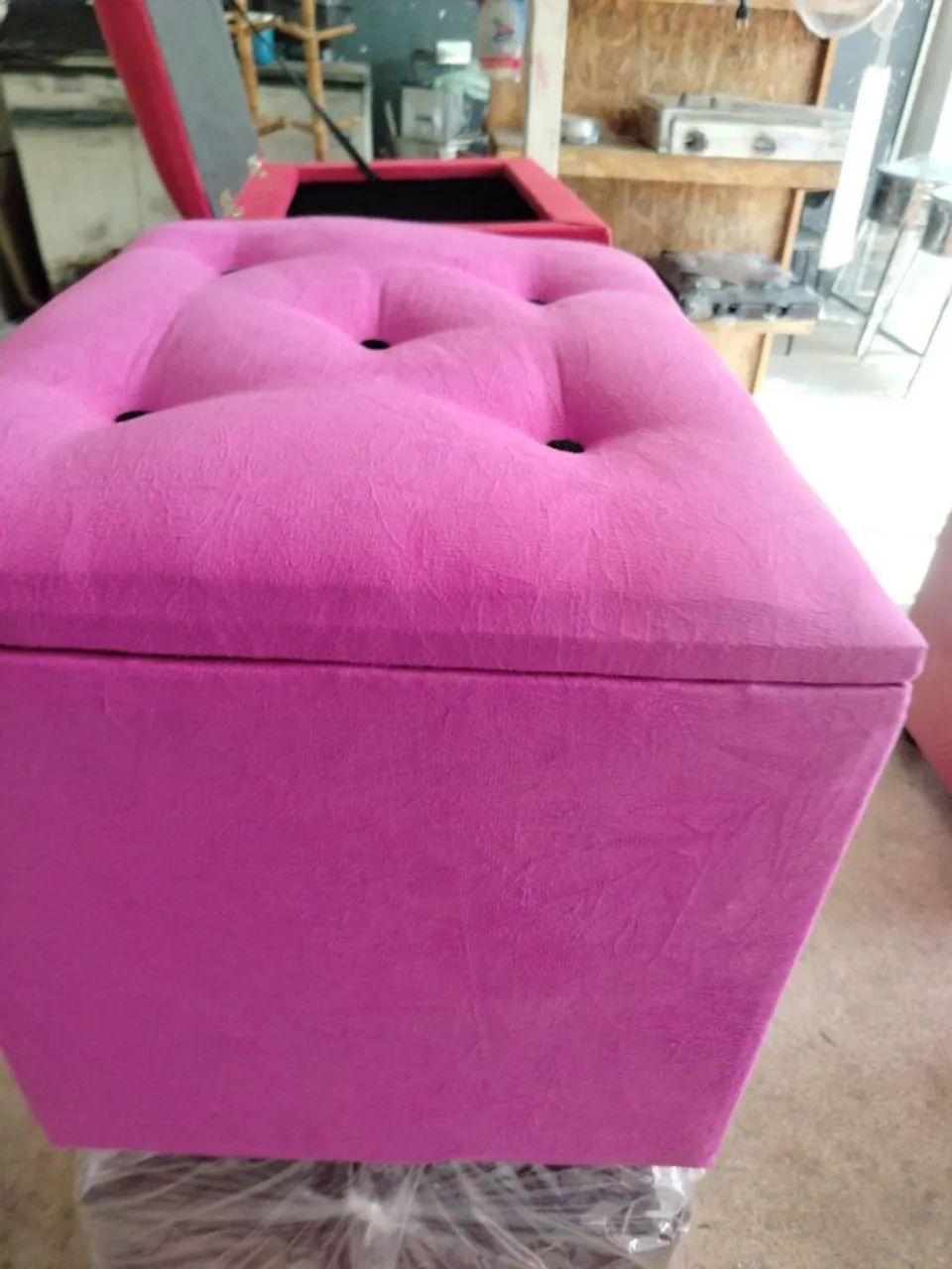 Puf Baú,  várias cores novo - Foto 3