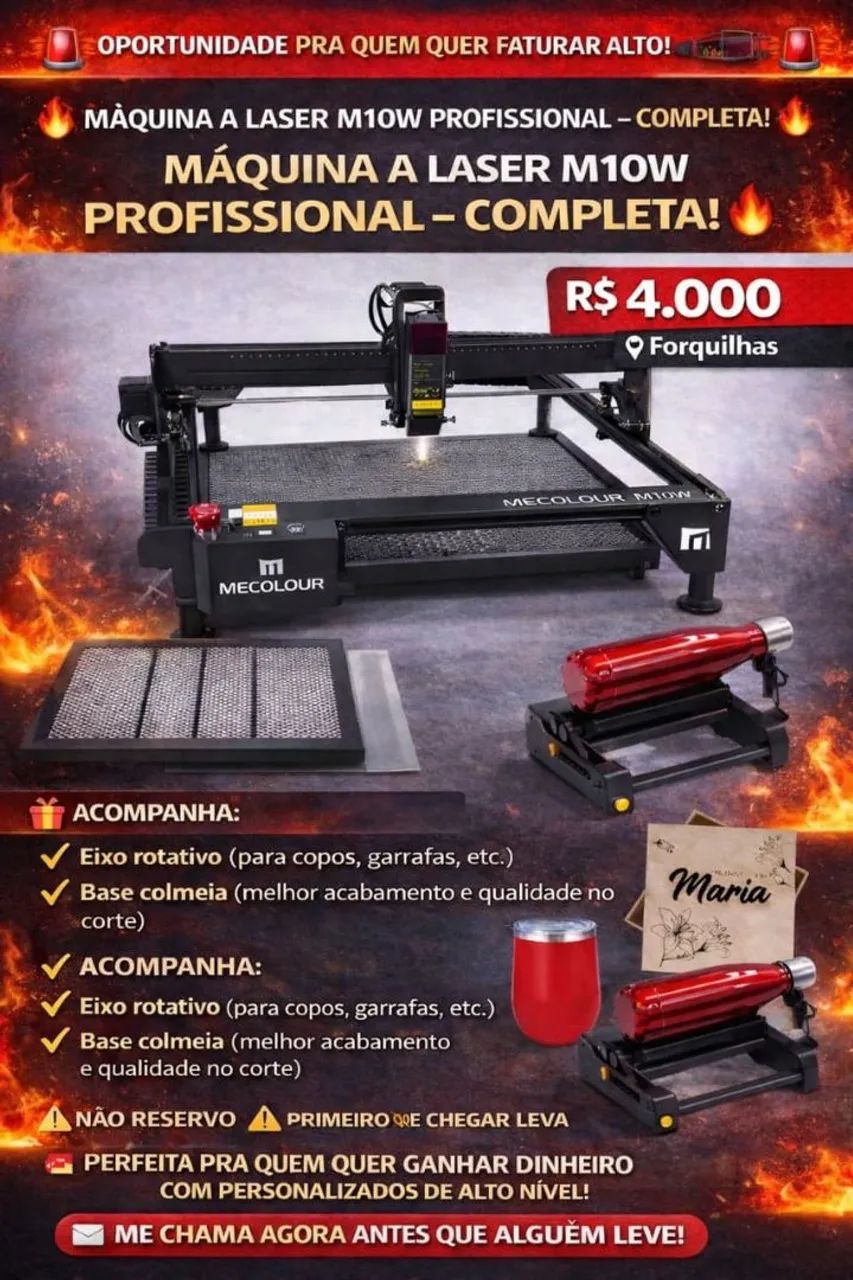 Mecolour M10W Laser Machine