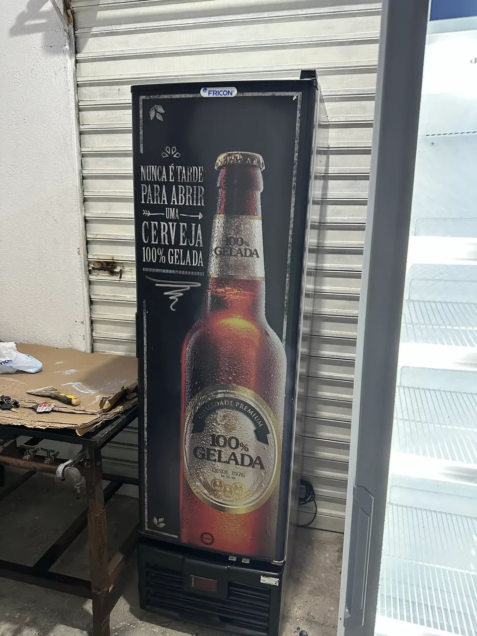 Cervejeira Fricom 289 litros tampa Sega  - Foto 4