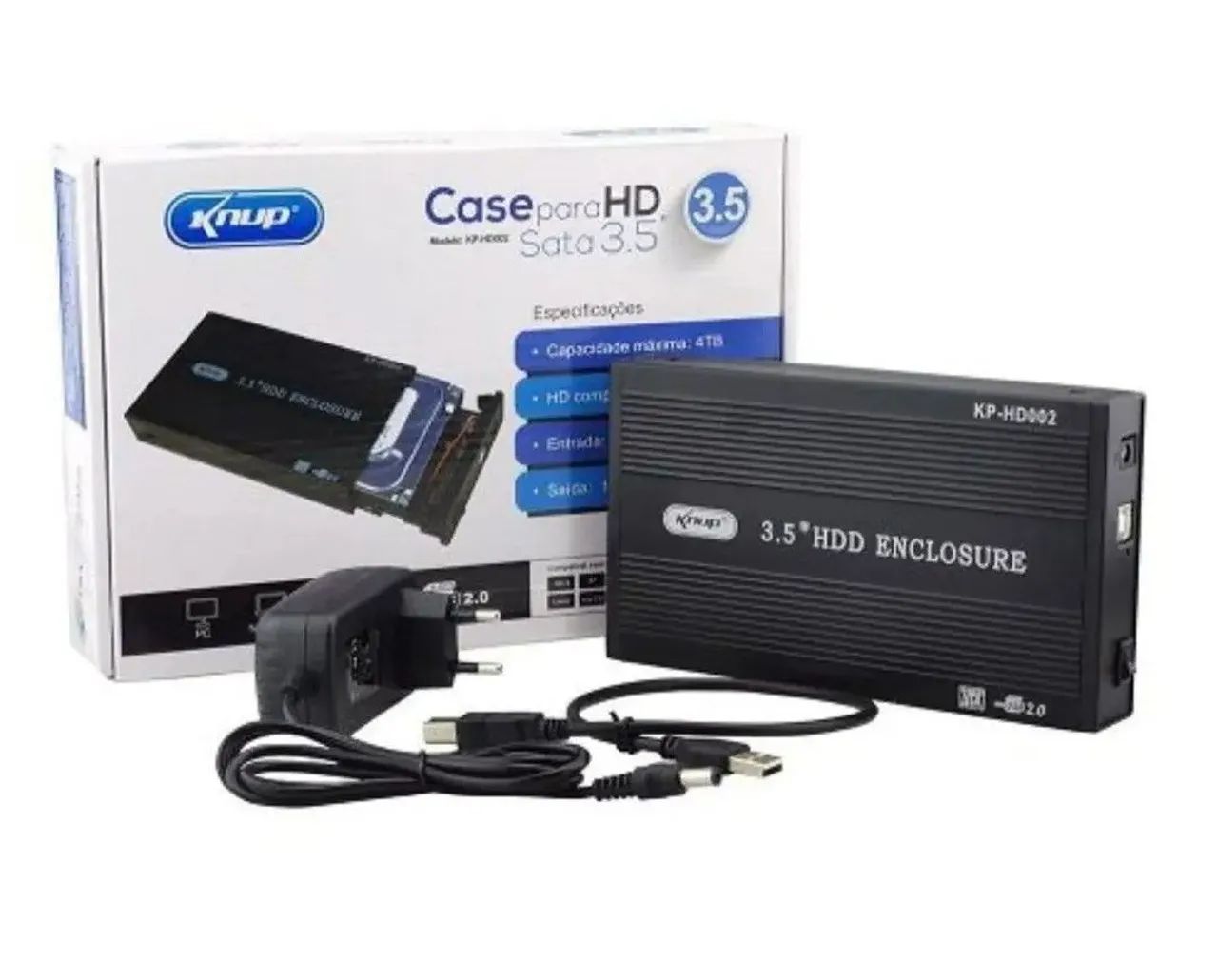 CASE SATA P/ HD 3.5" REF.: KP-HD004
