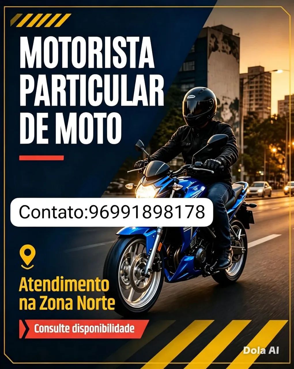 Motorista particular moto