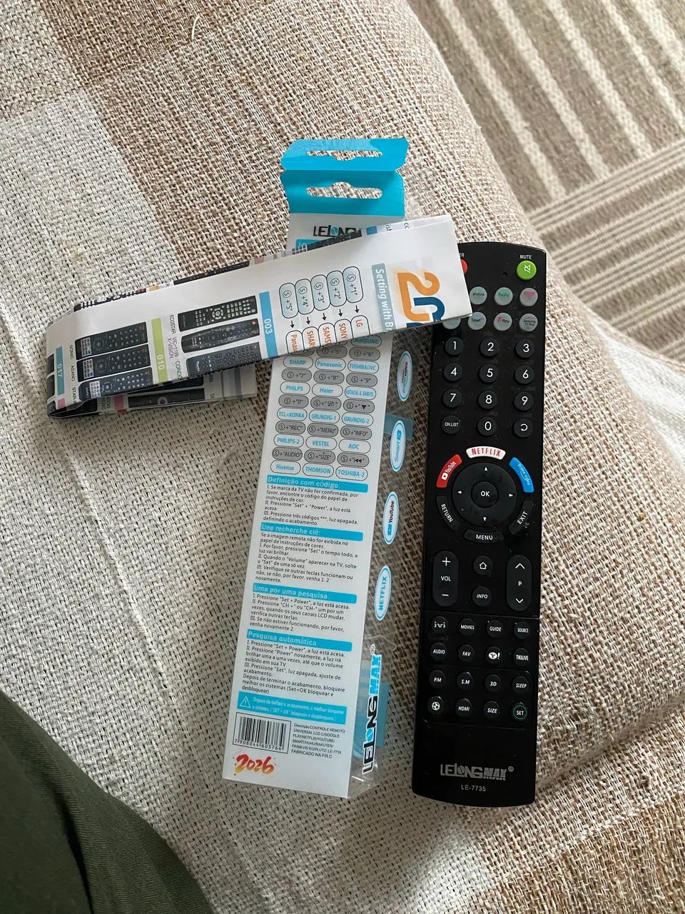 Controle Universal serve em todas TVs e marcas  - Foto 2
