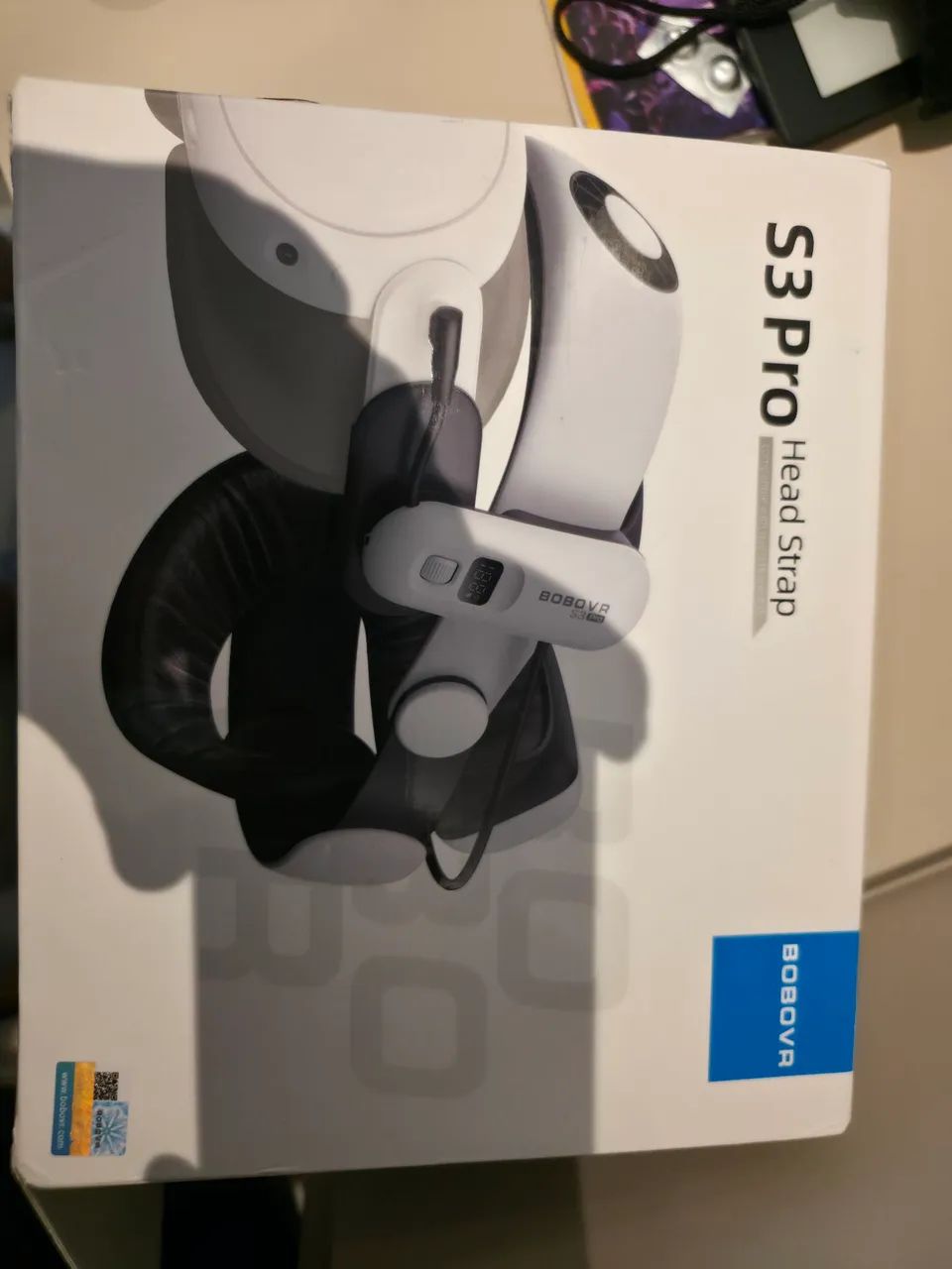 Meta Quest 3S 128 + BoboVR S3 Pro com Bateria e Cooler + Case