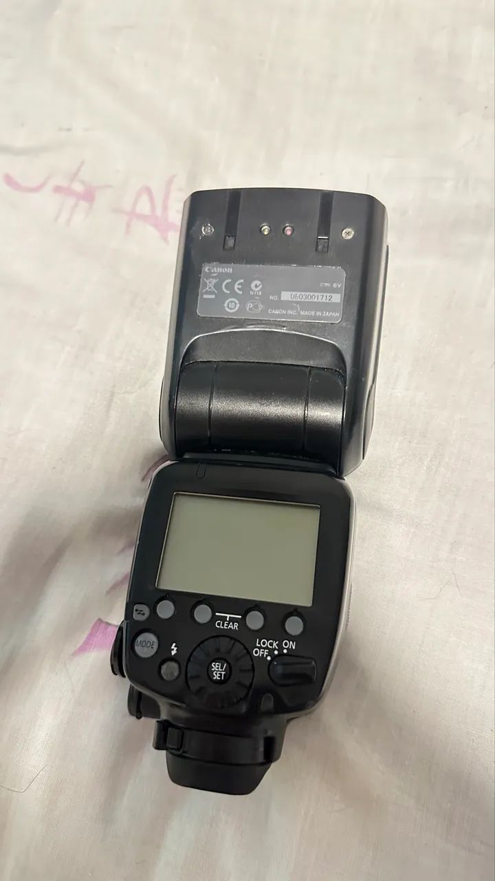 Flash canon- 600 ex 