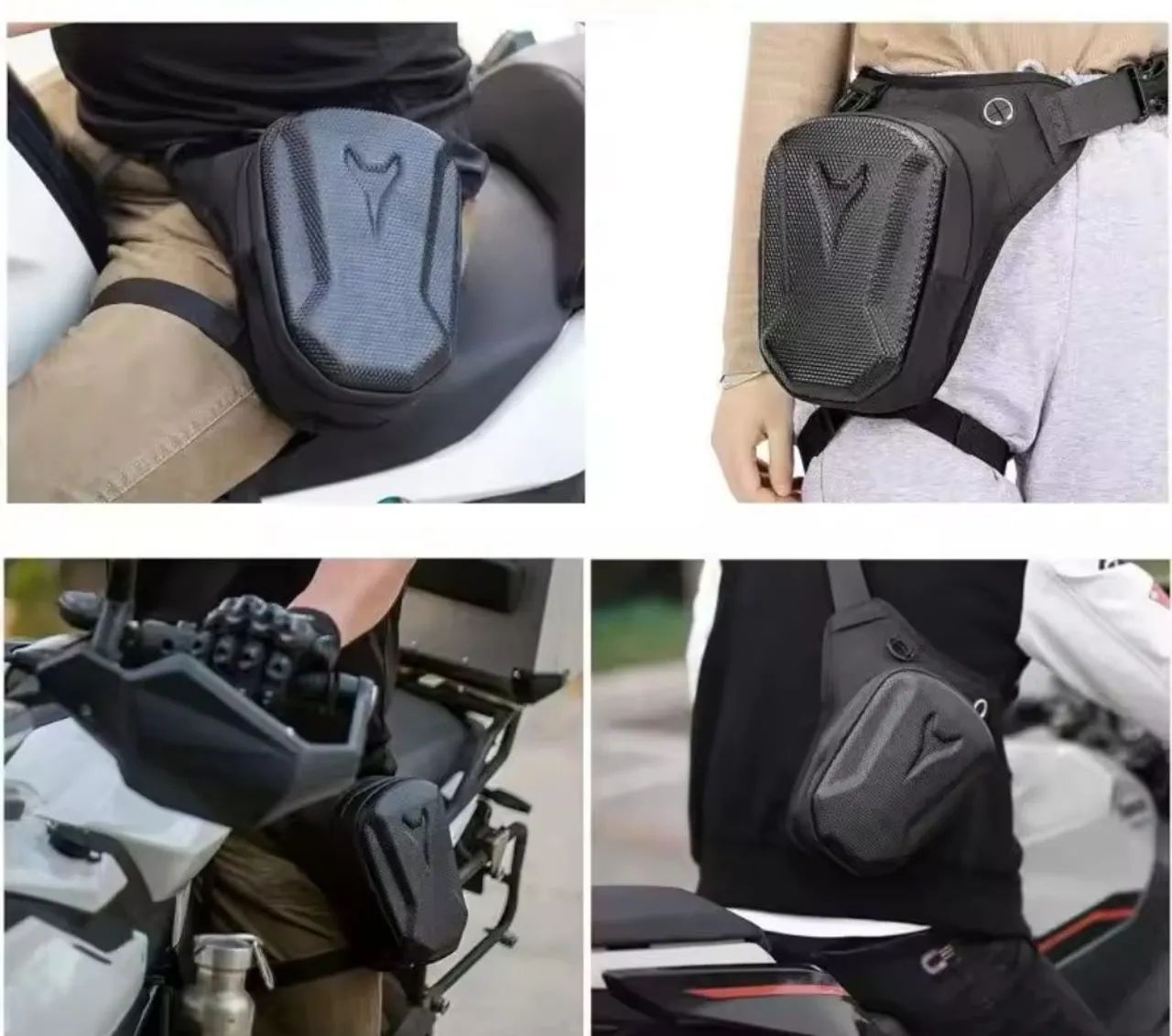 Bolsa de Perna moto Uber impermeável  - Foto 3