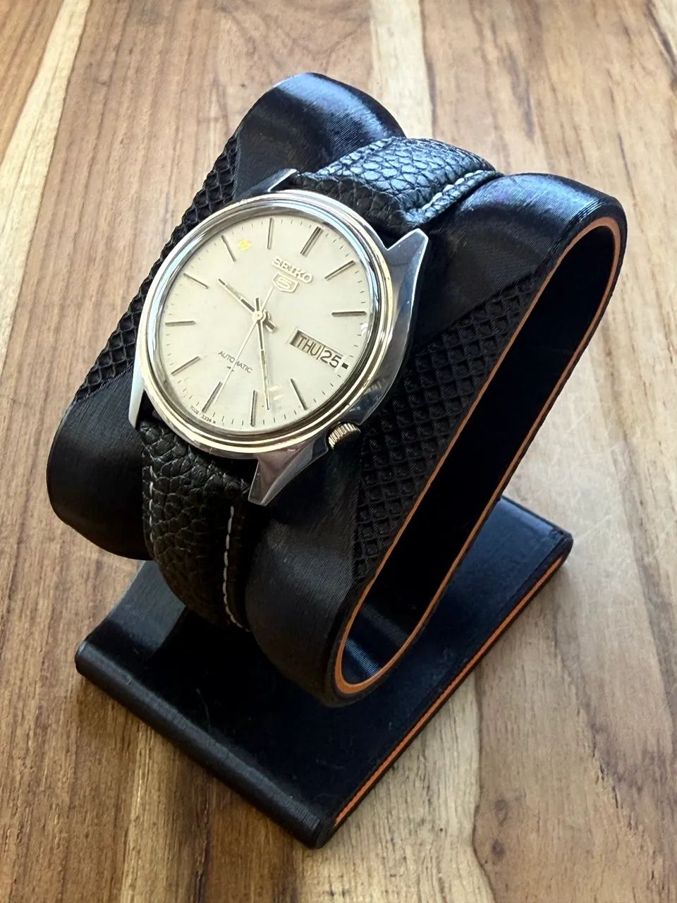 Relógio Seiko 5 White Dial * - 1980 - Foto 2