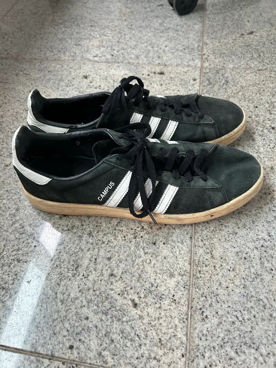 Tênis Adidas Campus Original Preto e Branco
