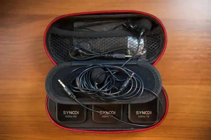 Microfone de Lapela Sem Fio Duplo Synco G2 (a2) Pro  - Foto 2