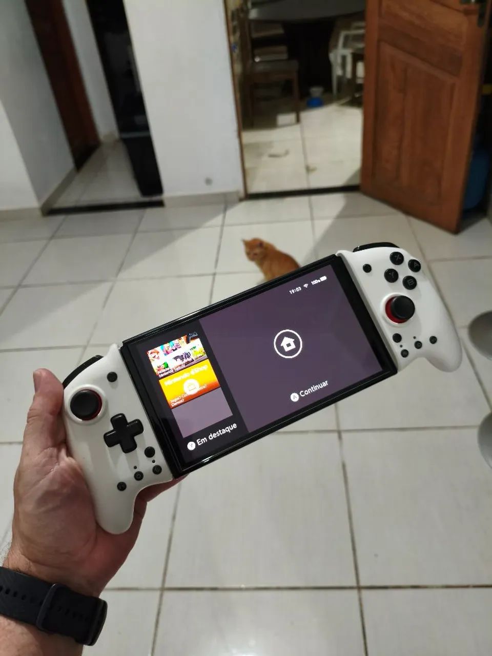 NINTENDO SWITCH OLED DESBLOQUEADO 