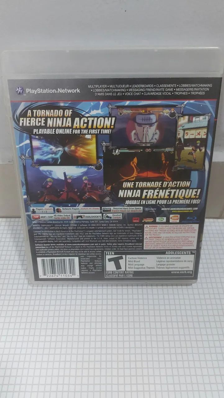 Naruto Ninja Storm 2 PS3 - Foto 2