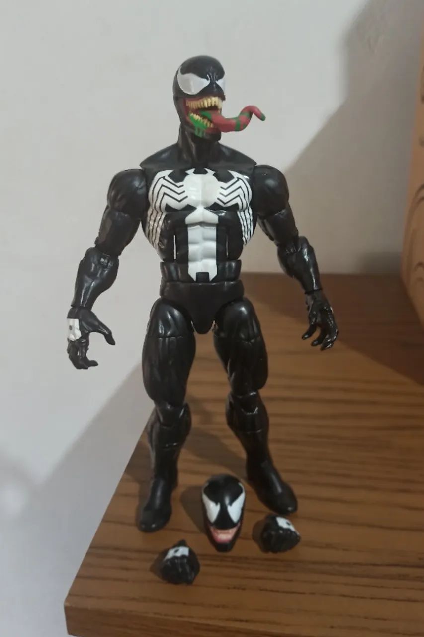 Venom Marvel Legends - Hasbro Wave Homem-Absorvente - Foto 3