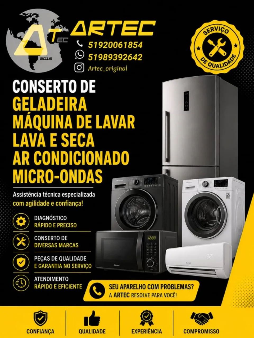 Conserto de eletrodomésticos 