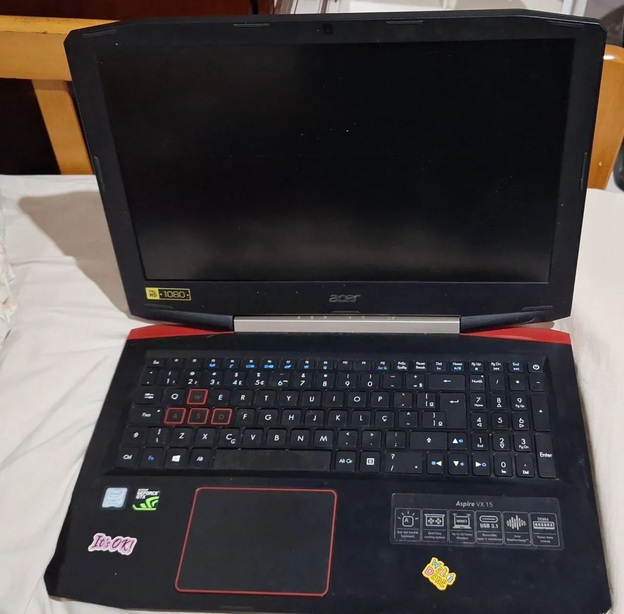 Notebook Acer Nitro VX15 (Usado)