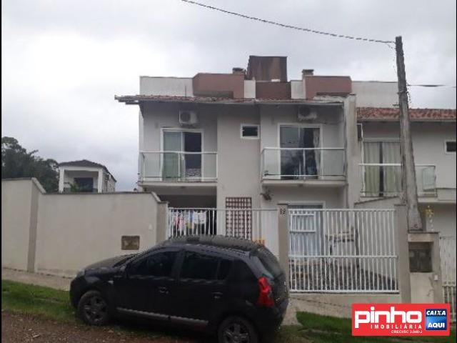 Casa geminada 03 dormitórios, venda direta caixa, bairro guanabara, joinville, sc, assesso - Foto 2