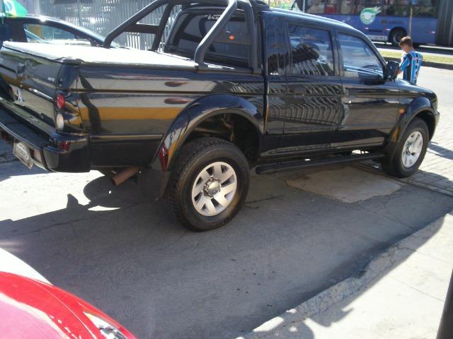 Mitsubishi L 200 Sport Hpe 4X4 C Dupla Preta Impecável - Foto 6