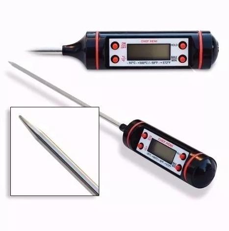 (NOVO) Balança Digital Cozinha Até 10 Kg + Termômetro Culinário - Foto 2
