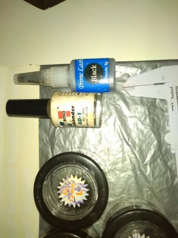 Kit cílios fio a fio e kit tebori sem agulhas