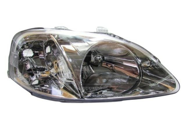 Farol Cromado Honda Civic 1999 2000 Direito - Foto 2