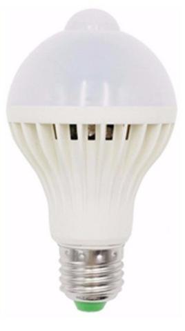 Lâmpada bulbo Led sensor de presença