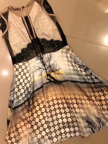 Vestido Seda Estampado - Foto 4
