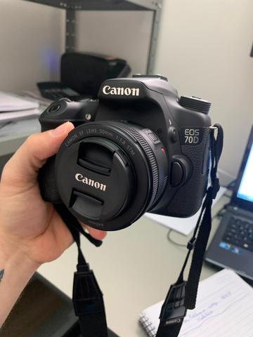 MÁQUINA FOTOGRÁFICA CANON 70D (corpo) - Foto 2