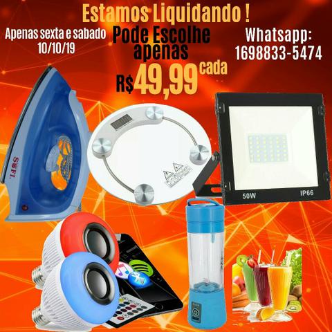 Pode Escolher Apenas R$49.99 cada Estamos liquidando hoje