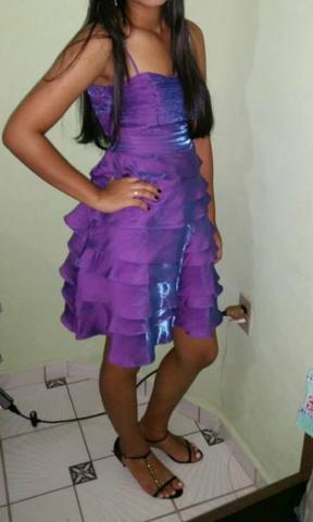 Vestido usado somente uma vez!