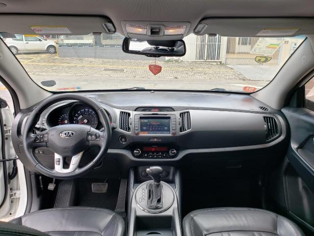 Kia Sportage EX 2.0 13/14 flex aut. branca - Foto 9