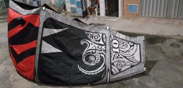 Vendo kitesurf TAM. 10m 2013 estalando! - Foto 6