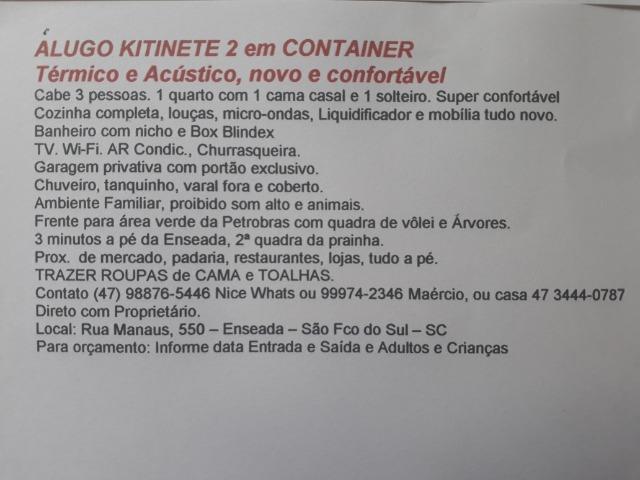Alugo linda kitinete entre Enseada e prainha, AR e WiFi - Foto 9