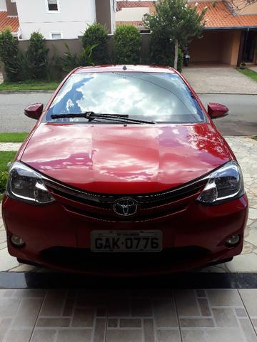 Etios XLS 1.5 Flex Hatch 2016 - Top de Linha - Bancos de Couro