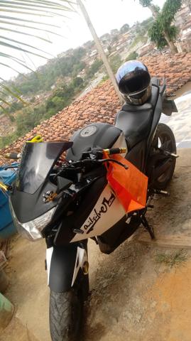 Vendo moto NAZAXX ou troco em carros q esta bem conservado - Foto 3