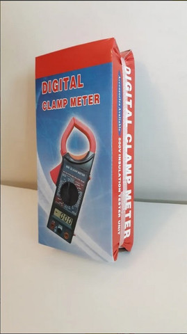 Alicate Amperímetro Digital Multimetro Clamp Meter - Foto 6