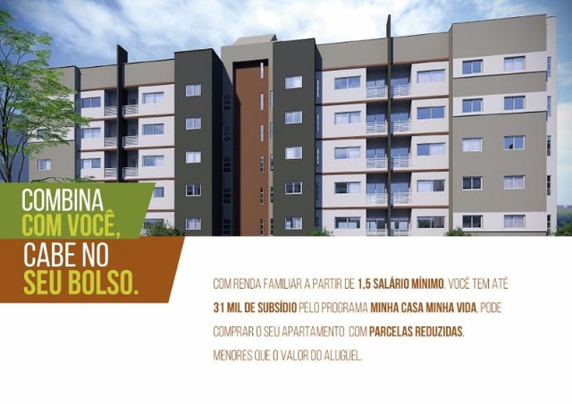 Apartamento no Planalto em Construção - 2 e 3/4 - Parque do Planalto - Foto 3