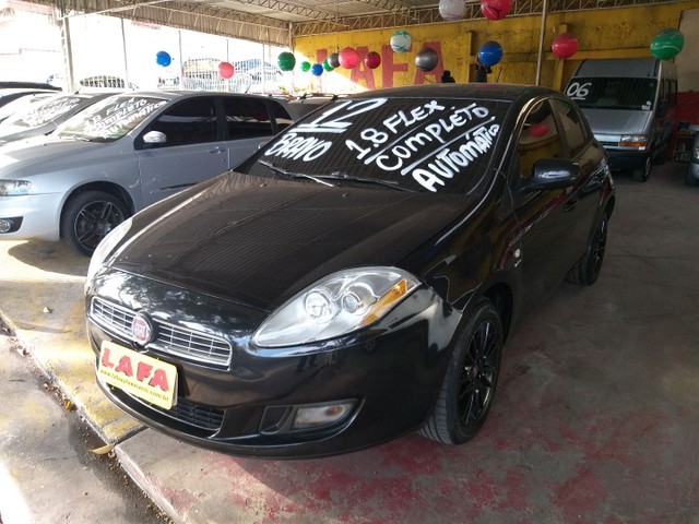 FIAT/BRAVO ESSENCE DUALOGIC 1.6 FLEX 4PTS, PRETO, COMPLETÍSSIMO.