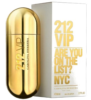 Perfume Carolina Herrera 212 VIP 80ml - Novo/Lacrado e Original