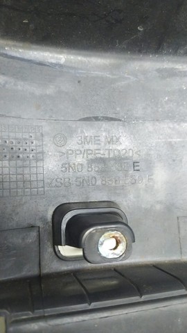 Moldura Inferior Coluna Direção Vw Jetta 2013/2014 5n0858566 - Foto 5