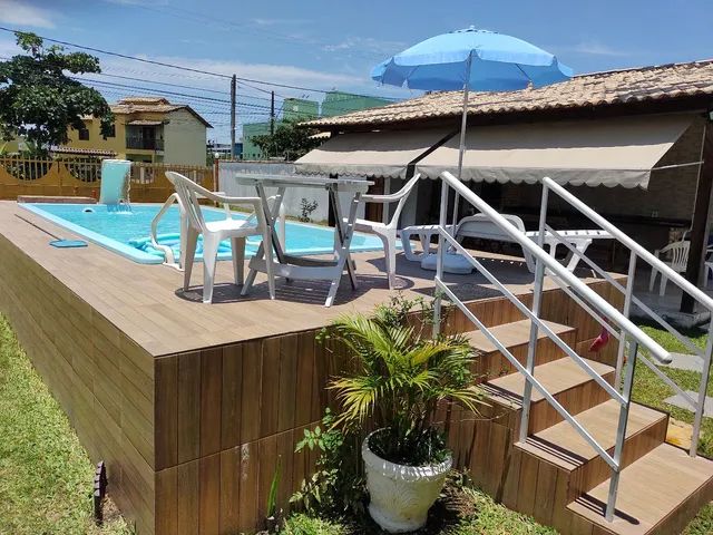 Casa com piscina e três Suites Temporada - Foto 12