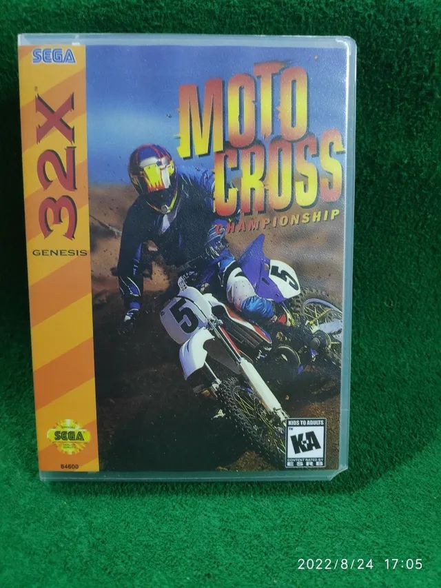 Moto Cross Original - Sega 32x - Sebo dos Games - 10 anos!