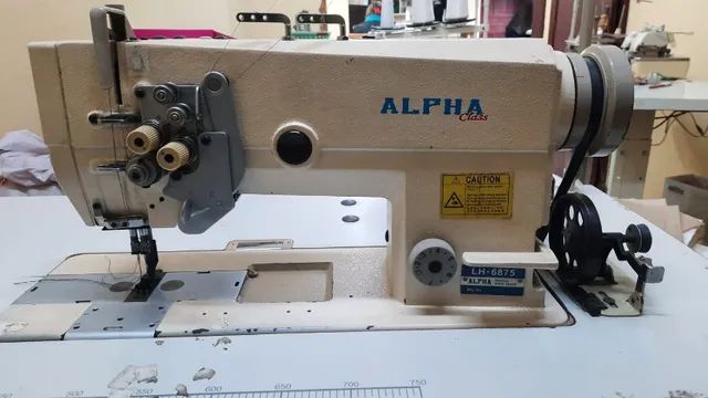 Maquina de costura pespontadeira 2 agulha industrial