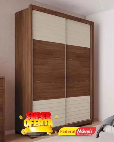 Guarda Roupa 2 Portas 3 Gavetas Super Lindo Fazemos Entrega