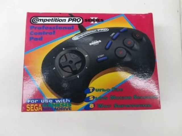 Controle Turbo Competition Pro Para Mega Drive - Foto 5